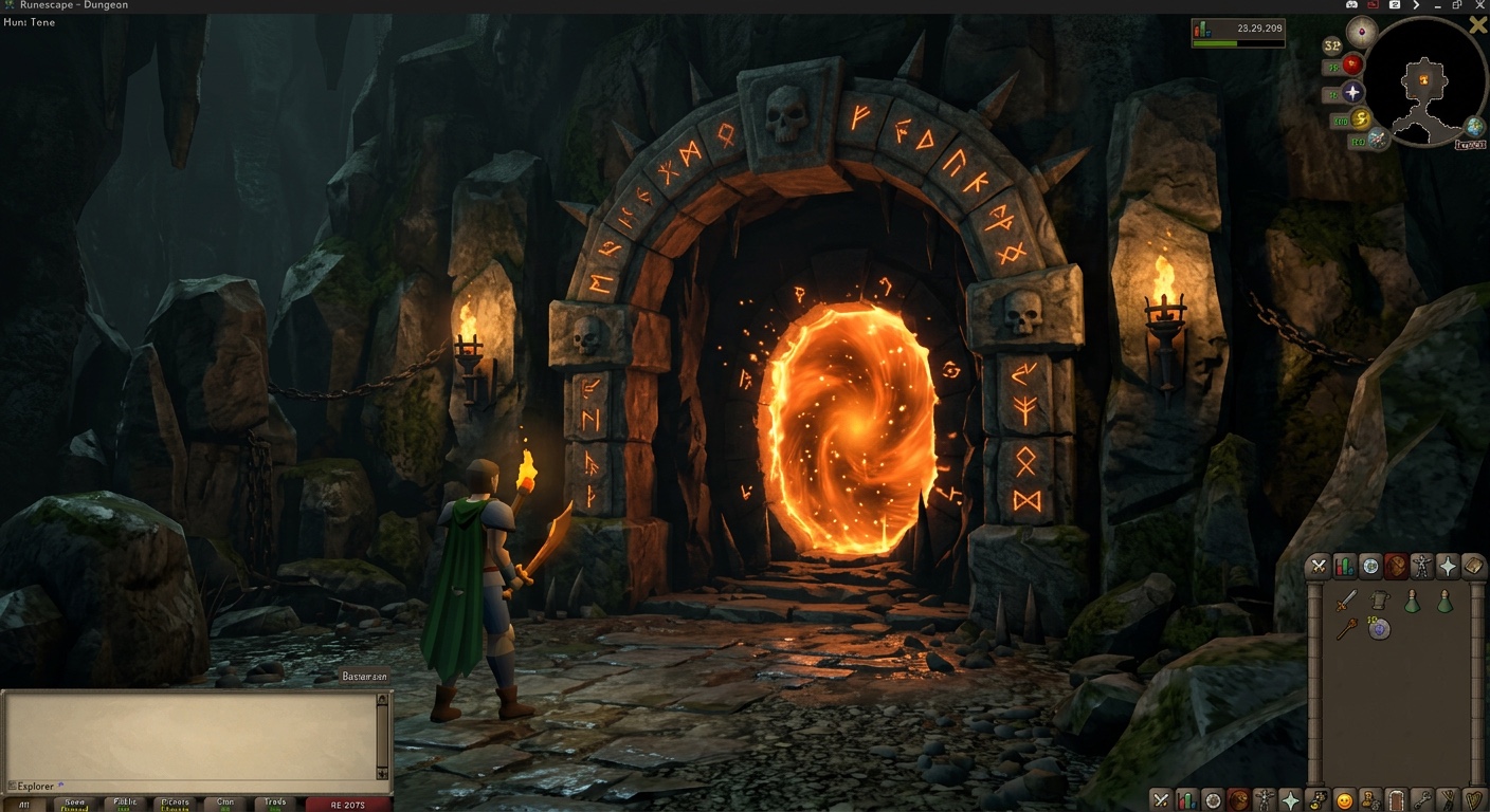 OSRS guild hall background